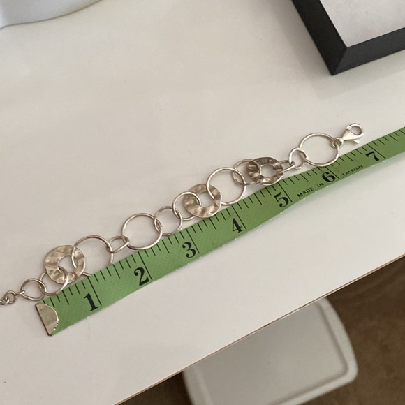 SILPADA hammered circles sterling silver bracelet. Fun and flirty style! - Picture 9 of 9